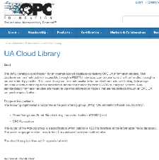 OPC Cloud Library