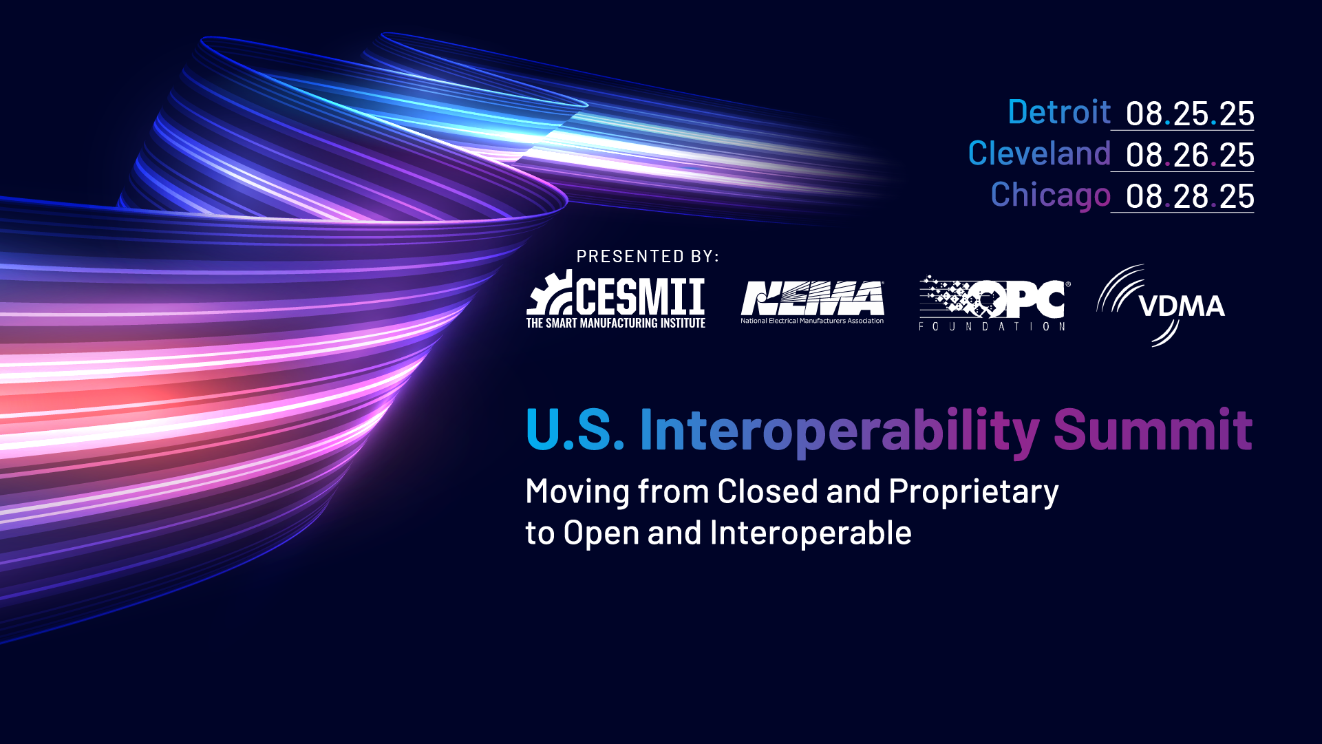 U.S. Smart Manufacturing Interoperability Summit